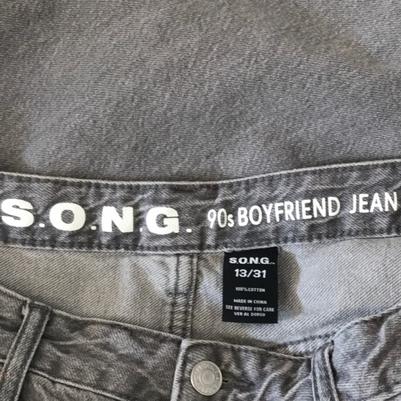 S.O.N.G 90s Boyfriend Jean - Picture 10 of 12